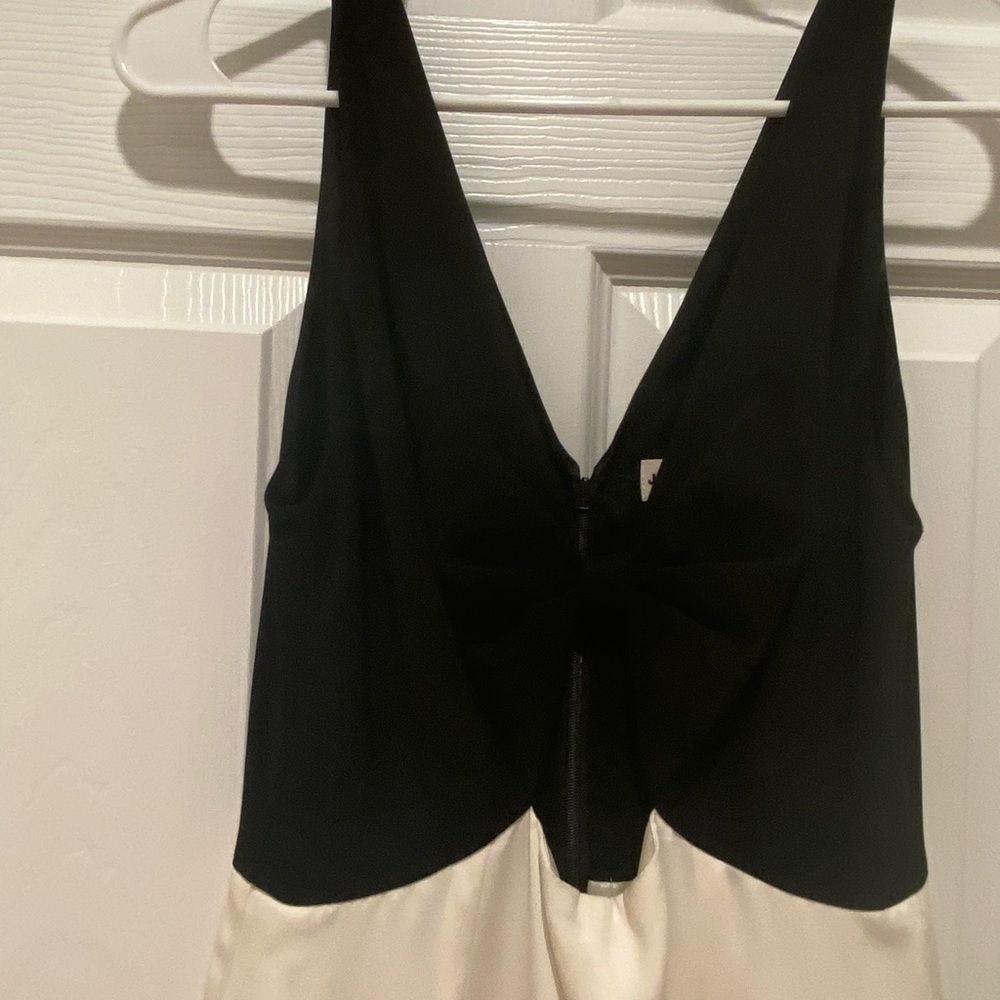 Jill Stuart Women'S White Black Jumpsuit Size 2 - Picture 8 of 10